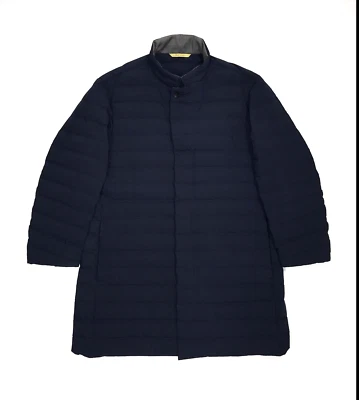 Chaqueta de plumón Canali protección contra la lluvia talla 56 - Imagen 1 de 4