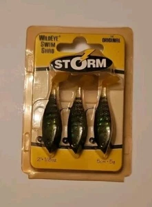 Storm Lures WSS02BG 2" x 1/8oz Wildeye Swim Shad 02 Blue Gill, 3 Pack - Picture 1 of 2