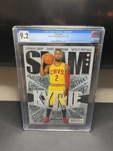 CGC 9.2 NEWSSTAND EDITION Slam Magazine(original)Kyrie Irving-March 2015 - Picture 1 of 1