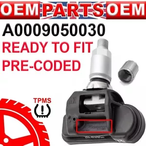 Pre-coded For Mercedes-Benz W205 W212 W205 TPMS Tyre Pressure Sensor A0009050030 - Picture 1 of 6