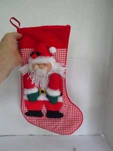 CALZA BABBO NATALE VINTAGE 1994 MADE IN THAILAND - Foto 1 di 5