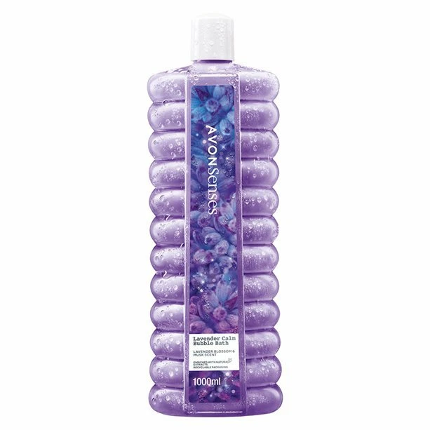 (1 L/5,99€)  AVON Bubble Bath Schaumbad Lavendel & Moschus 1 L - Bild 1 von 1