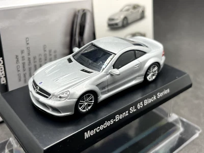 Kyosho 1/64 AMG collection Mercedes-Benz SL 65 AMG BlackSeries Silver SL65 50G1 - Image 1 of 4