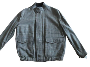 Brooks Brothers NWT HARRINGTON Jacket LUXURY Tweed Fabric by MOON England  L - Picture 1 of 12