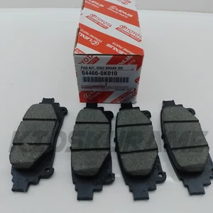 OEM Toyota Fortuner Prius Lexus IS 300 Rear Disc Brake Pad Kit 04466-0K010 - Picture 1 of 8