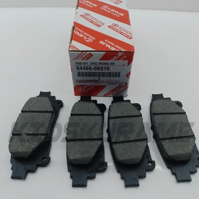 OEM Toyota Fortuner Prius Lexus IS 300 Rear Disc Brake Pad Kit 04466-0K010 - Изображение 1 из 4