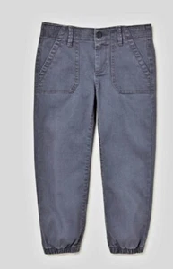 Wonder Nation Girl's Gray Stretch Woven Jogger Pants Size XS (4-5) NWT - Picture 1 of 3