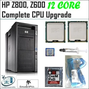 12 Kern HP Z600, Z800 Workstation CPUs Prozessor Upgrade auf 3,46 GHz X5690 - Bild 1 von 6