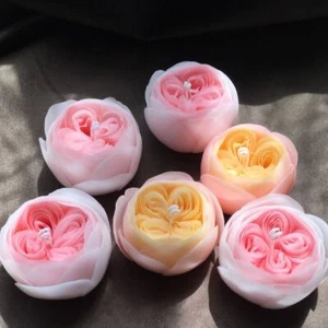 Flower Candle Wax Candles Silicone Mold Soap Mold Flower Mould Rose Candle Mold - Picture 1 of 12