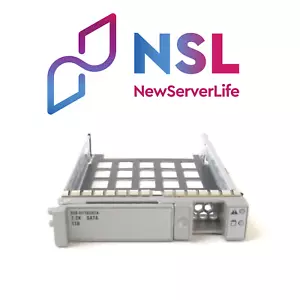 800-35052-01 CISCO 2,5" VASSOIO DISCO RIGIDO CADDY UCS C220 / C240 / C460 M2 M3 M4 - Foto 1 di 3