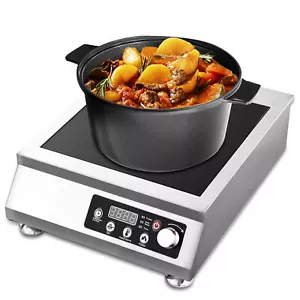 3500W Portable Single Electric Burner Electric Cooktop Countertop Burner - Picture 1 of 10