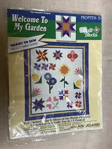 Kit Bloque de Edredón Welcome to My Garden del Mes Joann Mes 5 - Imagen 1 de 3