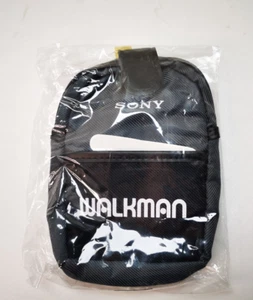 Original Vintage Sony Cassette Walkman Tasche Case NEW OLD STOCK - Bild 1 von 2