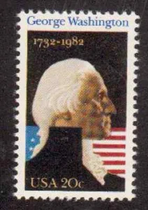 Scott # 1952...20 Cent....Washington...5 Stamps - Picture 1 of 1