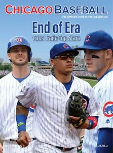 Chicago Cubs September 2021 Program/Scorecard Rizzo Bryant Baez Wrigley Field - Picture 1 of 1