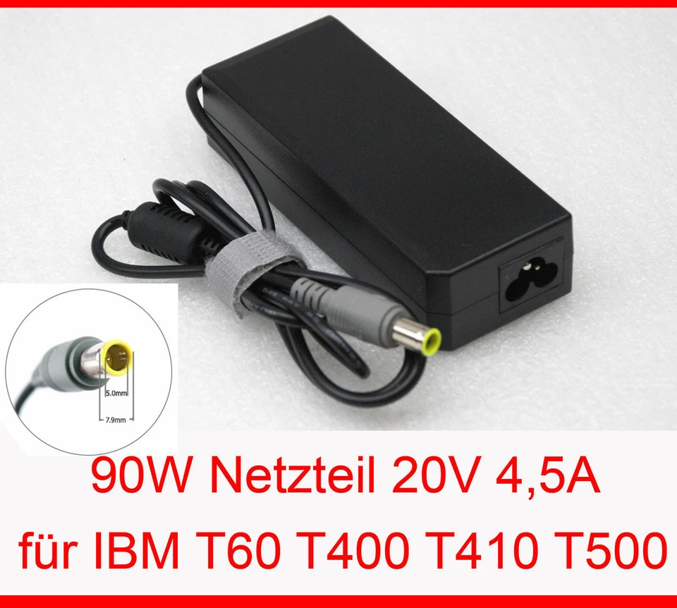 NETZTEIL FÜR IBM LENOVO T60 T61 Z60 T400 T410 T50 T510 Z60 R60 R60e R61 R61e N11 - Bild 1 von 1