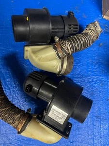 porsche 911 930 hot air blower motors L R PAIR 1984-89 - Bild 1 von 2