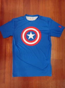 maglia tecnica UNDER ARMOUR capitan America - Foto 1 di 4