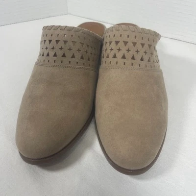 Mules Sonoma de gamuza recortada de 7,5 para mujer Starestaupe casi perfecto estado Foto 1 de 4