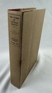 1924 The Works of Anatole France Vol VII The Wickerwork Woman Autograph Edition - Picture 1 of 13