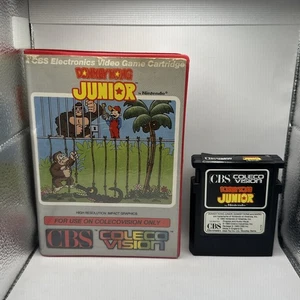 Donkey Kong Junior • ColecoVision Game + Case (1983) Australian PAL Boxed • Jr - Picture 1 of 6