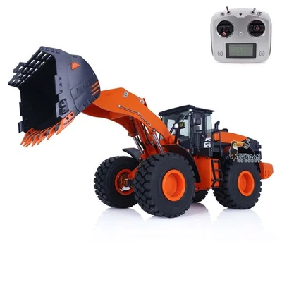 JDM 198 1/14 Hydraulic Wheel Loader Vehicle ZW370 PNP W/Light Sound I6S Radio - Image 1 of 3