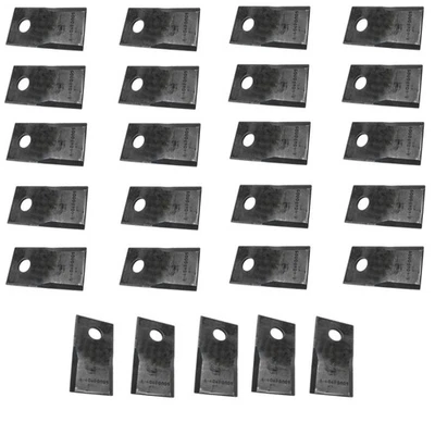 25 Pack of Right Hand Blades 40490005 for Fort Disc Mowers F098DZ 3.86" - Image 1 of 4