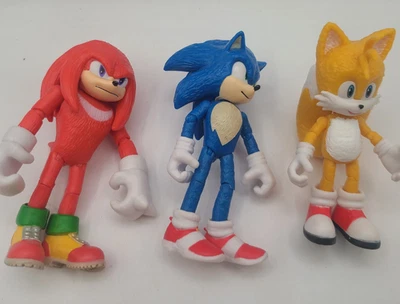 Sonic the Hedgehog  4-in Action Figure Lot by  Jakks Pacific - Image 1 of 4