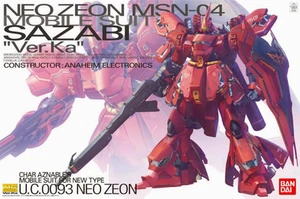 MSN-04 Sazabi Ver.Ka MG 1/100 Bandai - Bild 1 von 1