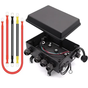 Winch Elettrorelè Comando Contattore Scatola Precablata per Elettrico 8000-17000Lbs - Foto 1 di 7