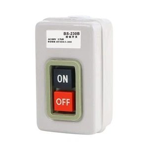 3 Phase 3.7KW 380V Plastic Power Push Button Pushbutton Control on-off Switch - Picture 1 of 6