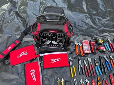 Large Klein/ Milwaukee Etc Tool Lot. - Image 1 of 4