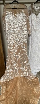 Mermaid Wedding Dress - Image 1 of 4