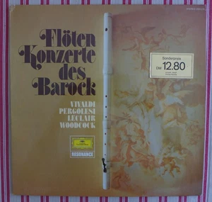 Flötenkonzerte des Barock, Hans-Martin Linde,Traversflöte,neuwertiger Topzustand - Bild 1 von 4