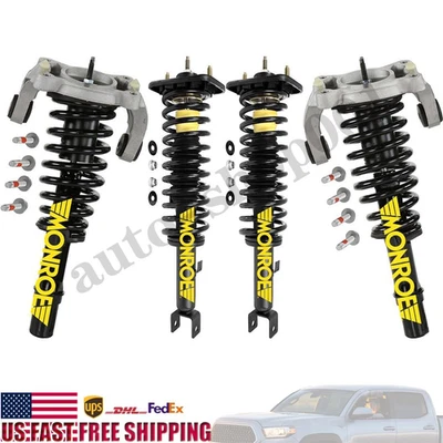 Puntales completos delanteros traseros Monroe y muelle helicoidal para Dodge Stratus 2000 1999 Foto 1 de 4