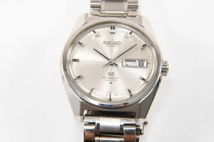 Q48C08- Seiko HI BEAT 3600 reloj de pulsera automático vintage con indicador de día y fecha - Imagen 1 de 12