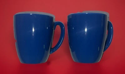 Juego de 2 tazas de gres Corelle Coordinates azul marino 12 oz Foto 1 de 4