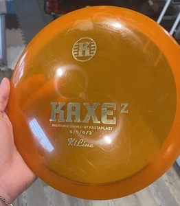 Kastaplast K1 Kaxe Z, Awesome Orange, Used But Not Abused (9/10), Is Inked - Picture 1 of 5