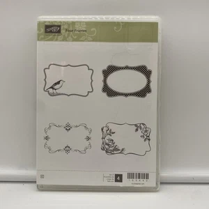 Stampin' Up Four Frames Set Of 4 Stamps - Picture 1 of 6