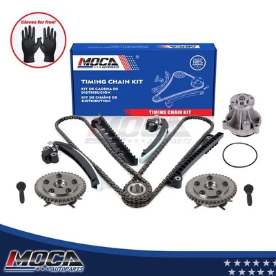 Kit de cadena de distribución piñón bomba de agua para Ford Expedition Lincoln Navigator 10-14 Foto 1 de 4