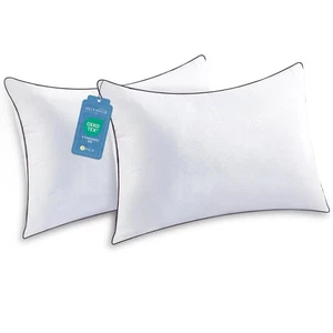 Juego de 2 almohadas tamaño queen JOLLYVOGUE para dormir, cama suave y de apoyo... - Imagen 1 de 8