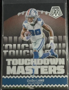 CeeDee Lamb 2024 Panini Mosaic Touchdown Masters #TM-CDL Dallas - Picture 1 of 2