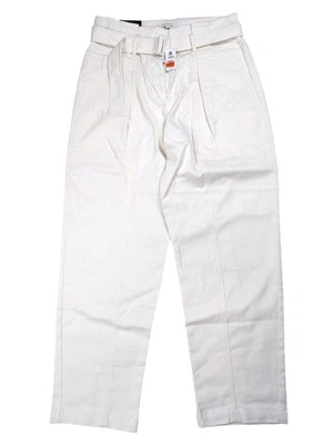 Новый $100 Banana Republic саржи подпоясанный брюки женщин 8 высоты сужающийся утилиты  - Изображение 1 из 4