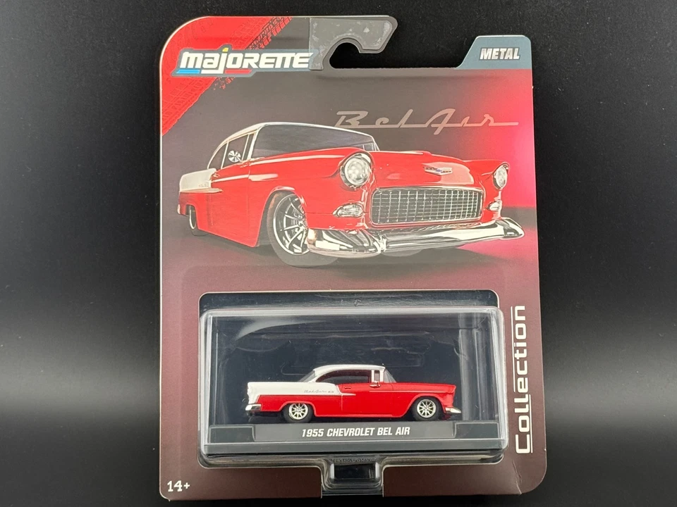 Majorette 1955 Chevrolet Bel Air Collector Series Wave 3 2025 1/64 - Image 1 of 1
