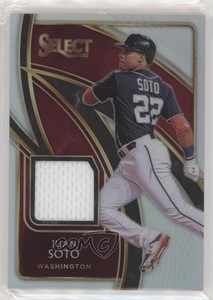 2020 Panini Select Select Swatches Holo Prizm /250 Juan Soto #SS-JS