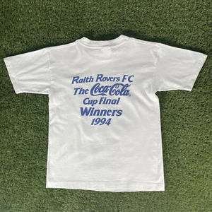 Raith Rovers Coca Cola Cup 1994 Winners T Shirt Vtg 90s Football Memorabilia - Picture 1 of 15