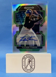 2022 Prizm Draft Picks Baseball Auto Silver #PDP77 Tucker Toman - Bild 1 von 2