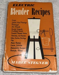 Vintage ELEKTRISCHER MIXER REZEPTE Kochbuch Mid Century Küche Suppen Desserts - Bild 1 von 9