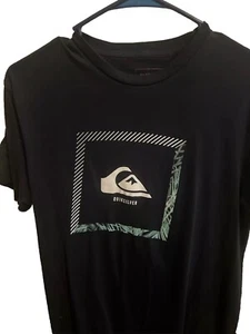 Quiksilver Herren Funky Fills Graphic Tee T-Shirt in Navy Medium Gebraucht Top - Bild 1 von 4