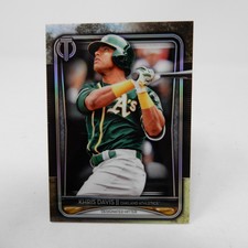 2020 Topps Tribute Base Khris Davis Oakland Athletics